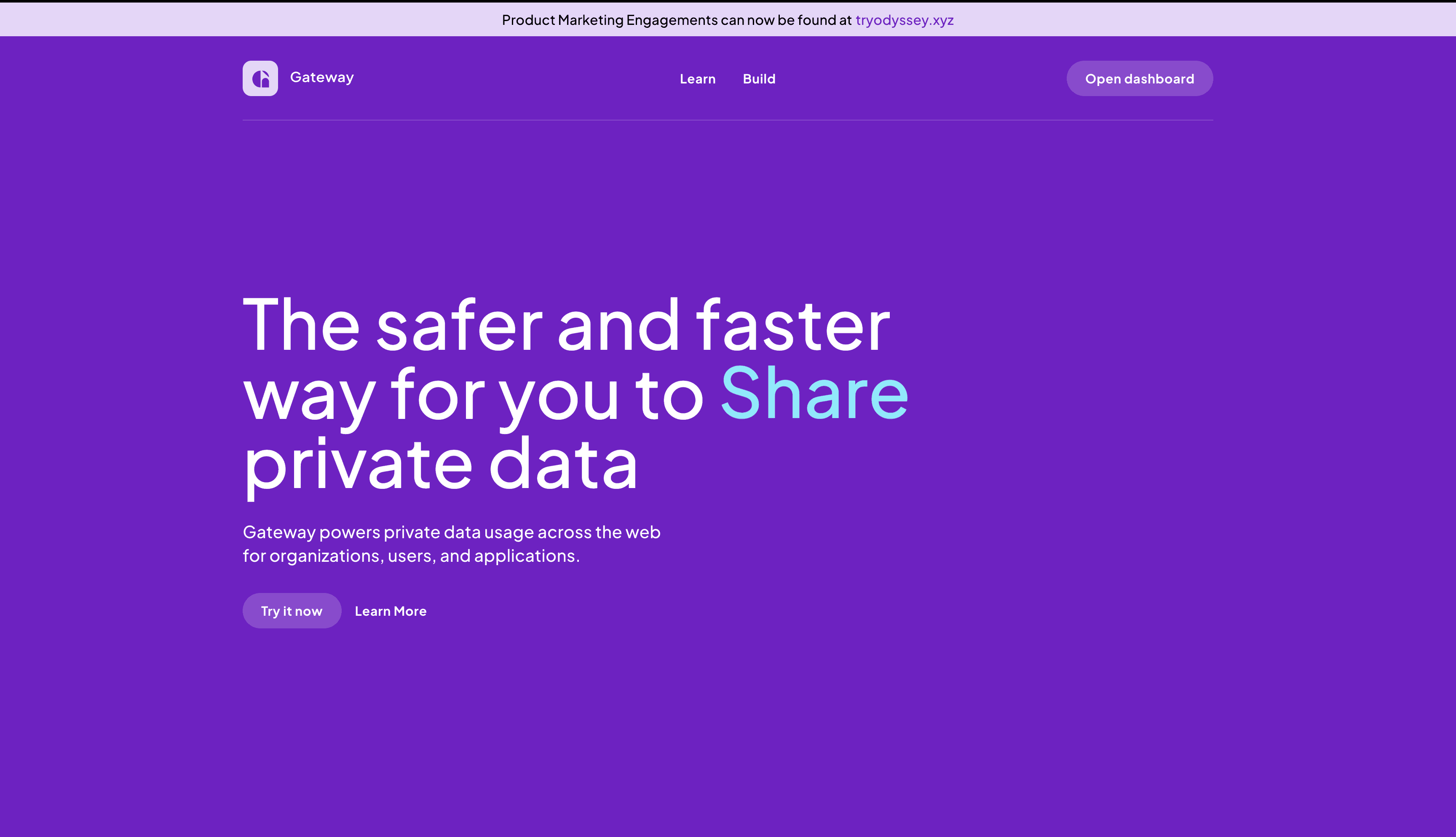Gateway screenshot 1